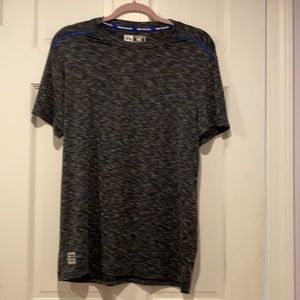 RBX Fitted Gray Breathable T-Shirt Size Medium